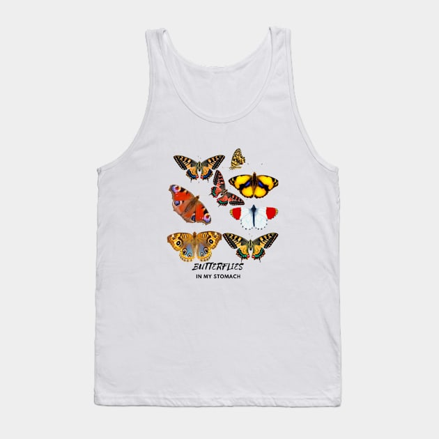 Butterflies in my stomach Tank Top by Aza03